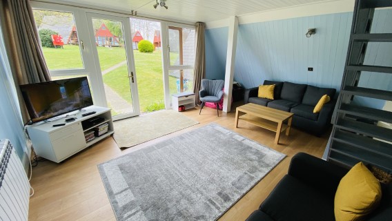 Kingsdown Holiday Park chalet 14 lounge