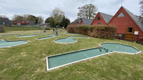 Kingsdown Holiday Park Crazy Golf